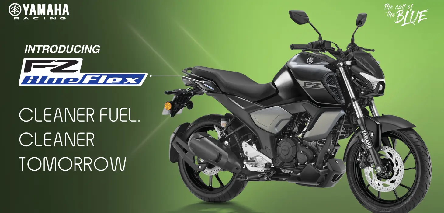 Yamaha FZ BlueFlex flex-fuel motorcycle