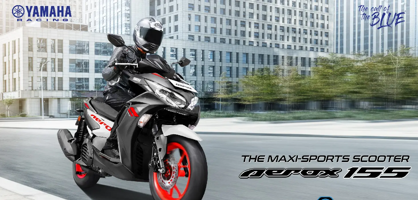 Yamaha Aerox 155 maxi-sports scooter