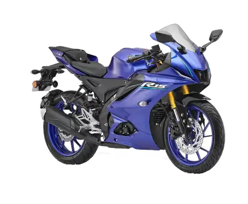 Yamaha R15 V4 in Racing Blue