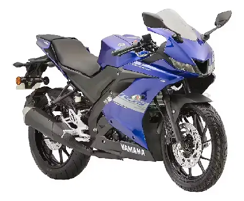 Yamaha R15 V3 in blue