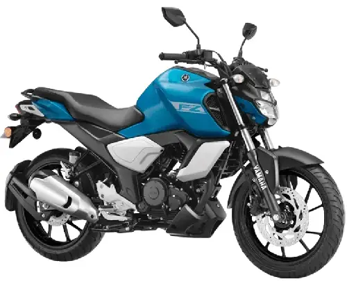 Yamaha FZ-S Fi in blue