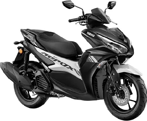 Yamaha Aerox 155 in black