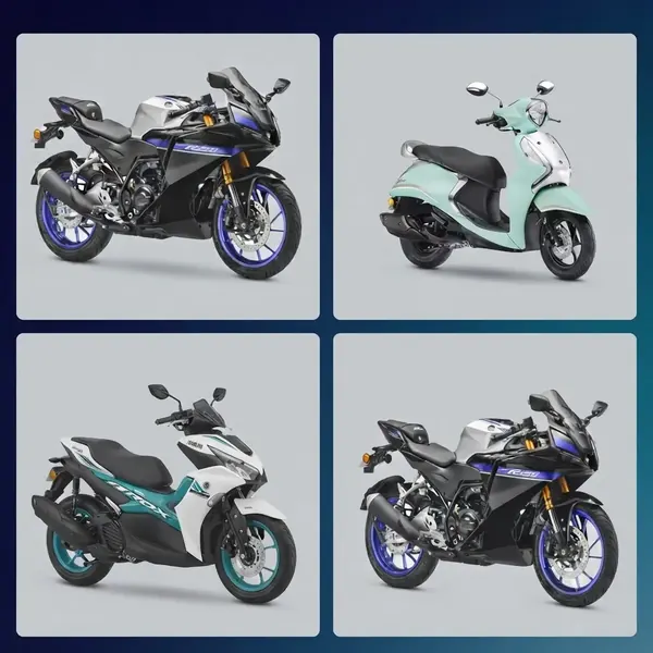 Yamaha motorcycles, scooters and EV for sale