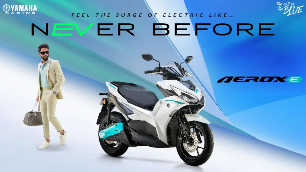 Yamaha Aerox E electric scooter